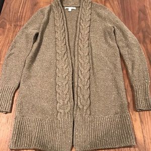 Brown banana republic cardigan